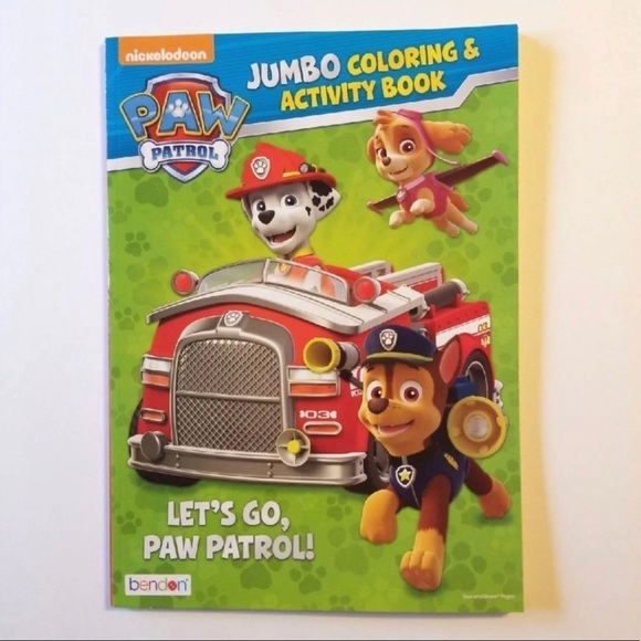 Nickelodeon Accessories Nickelodeon Paw Patrol Coloring Activity